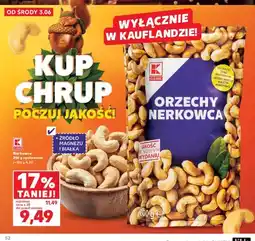 Kaufland Orzechy nerkowca K-Classic oferta