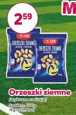 Bliski Orzeszki ziemne prażone niesolone Społem oferta