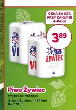 Bliski Piwo bezalkoholowe Żywiec 0.0% 4-pak oferta