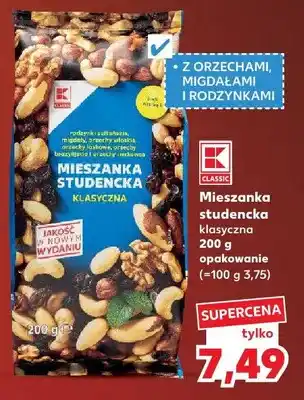 Kaufland Mieszanka studencka klasyczna K-Classic oferta