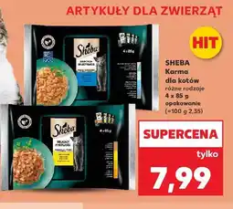 Kaufland Karma dla kotów Sheba Selection in Sauce 4-pak oferta