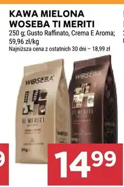 Stokrotka Kawa mielona WOSEBA Ti Meriti Gusto Raffinato oferta