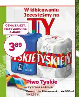 Bliski Piwo bezalkoholowe Tyskie 0.0 4-pak oferta