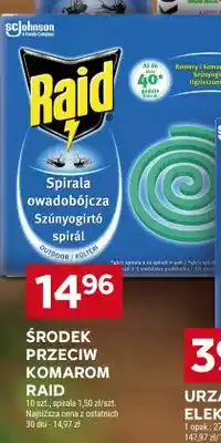 Stokrotka Środek przeciw komarom Raid spirala oferta