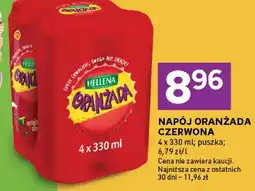 Stokrotka Napój Oranżada Czerwona Hellena 4-pak oferta