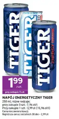 Stokrotka Napój energetyczny Tiger oferta