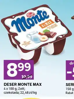 Stokrotka Deser Monte Max czekolada 4-pak oferta
