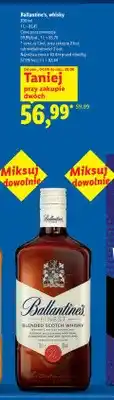 Lidl Whisky Ballantine's Finest oferta
