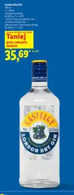 Lidl Gin London Dry Castelgy oferta
