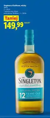 Lidl Whisky Singleton of Dufftown oferta