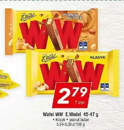 Lewiatan Wafel WW E.Wedel Peanut Butter oferta