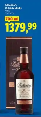 Lidl Whisky Ballantine's 30-letnia oferta