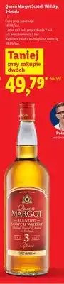 Lidl Whisky Queen Margot Scotch Whisky 3-letnia oferta
