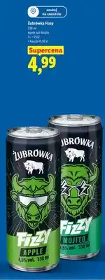 Lidl Drink Żubrówka Fizzy Mojito oferta