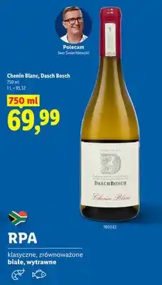 Wino Dasch Bosch Chenin Blanc białe wytrawne