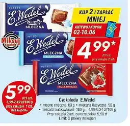 Lewiatan Czekolada mocno mleczna E.Wedel oferta