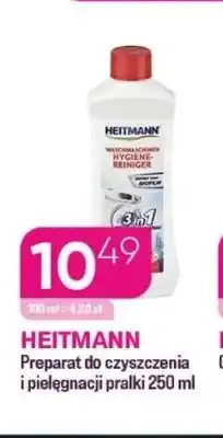 Koliber drogerie Preparat do czyszczenia i pielęgnacji pralki Heitmann oferta