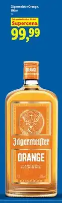 Lidl Likier Jägermeister Orange oferta