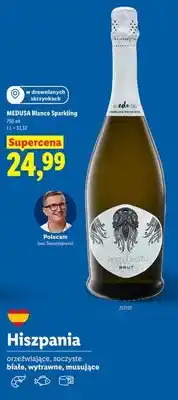 Lidl Wino Medusa Blanco Sparkling oferta