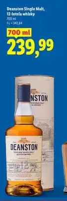 Lidl Whisky Deanston Single Malt 12-letnia oferta