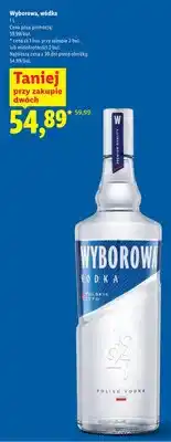 Lidl Wódka Wyborowa oferta