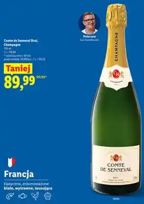 Szampan Comte de Senneval Brut