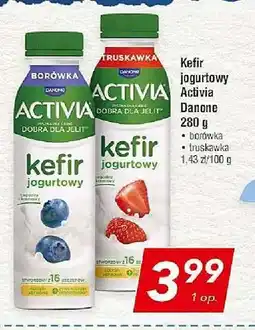 Lewiatan Kefir jogurtowy Activia Danone borówka oferta