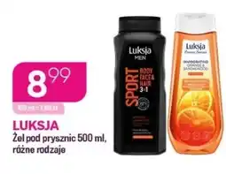 Koliber drogerie Żel pod prysznic Luksja oferta