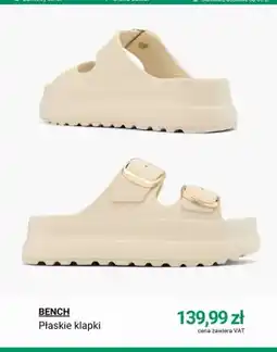 Deichmann Płaskie klapki BENCH oferta
