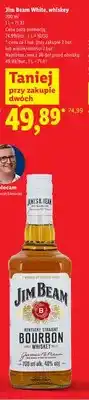 Lidl Whiskey Jim Beam White oferta