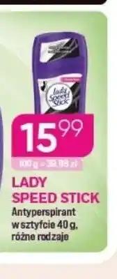 Koliber drogerie Antyperspirant w sztyfcie Lady Speed Stick oferta