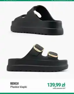 Deichmann Płaskie klapki BENCH oferta
