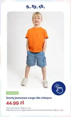 5.10.15. Szorty jeansowe cargo dla chłopca 5.10.15 oferta