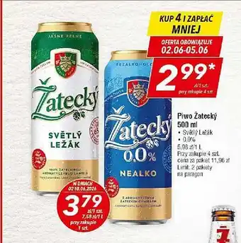 Lewiatan Piwo Žatecký Světlý Ležák oferta