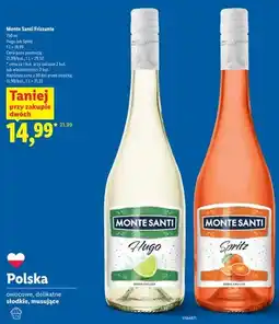 Lidl Wino Monte Santi Frizzante Hugo oferta
