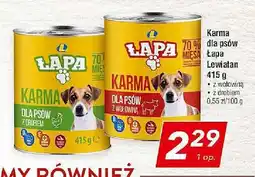 Lewiatan Karma dla psów Łapa Lewiatan z wołowiną oferta