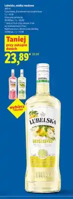 Lidl Wódka smakowa Lubelska Cytrynówka oferta