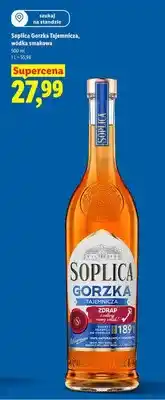 Lidl Wódka smakowa Soplica Gorzka Tajemnicza oferta