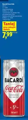 Lidl Drink Bacardi Coca-Cola oferta