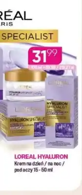 Koliber drogerie Krem na dzień L'ORÉAL Hyaluron oferta