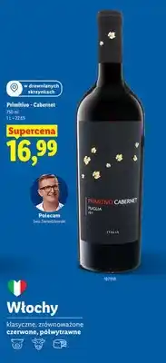 Lidl Wino Primitivo - Cabernet oferta