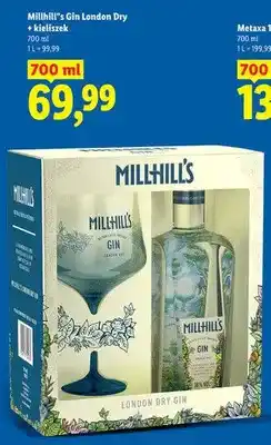 Lidl Gin Millhill's London Dry + kieliszek oferta