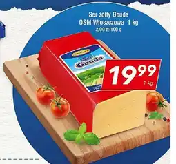 Lewiatan Ser żółty Gouda OSM Włoszczowa oferta