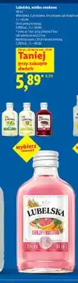 Lidl Wódka smakowa Lubelska Wiśniówka oferta