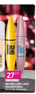 Koliber drogerie Tusz do rzęs MAYBELLINE Lash Sensational oferta