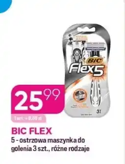 Koliber drogerie 5-ostrzowa maszynka do golenia BIC Flex 3szt oferta