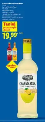 Lidl Wódka smakowa Czarnoleska Cytryna oferta