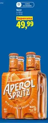 Lidl Drink alkoholowy Aperol Spritz 4-pak oferta