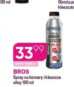 Koliber drogerie Spray na komary i kleszcze BROS silny oferta