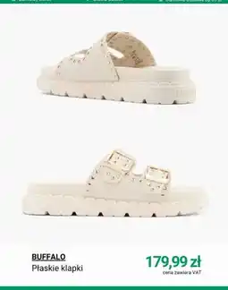 Deichmann Płaskie klapki BUFFALO oferta